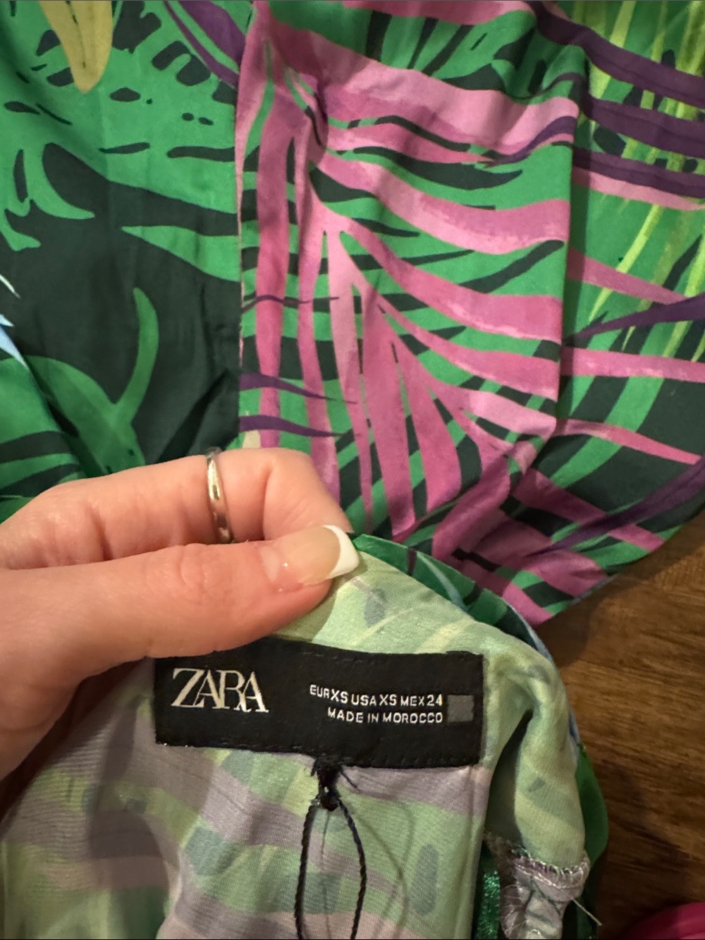 NWOT zara jumpsuit size xs - Picture 3 of 3